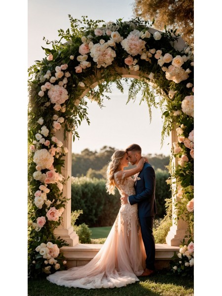 Blush Garden Wedding Inspiration: How Emily Created Her Fairytale