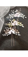 ALEXA BLUSH Soft Wedding Veil and Headpiece ALEXA BLUSH Soft Wedding Veil and Headpiece