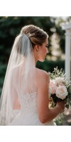BOHO Bridal Headpiece Set – Nature-Inspired Hair Vine with Optional Veil & Pins in Silver, Gold or Rose Gold by TopGracia BOHO Bridal Headpiece Set – Nature-Inspired Hair Vine with Optional Veil & Pins in Silver, Gold or Rose Gold by TopGracia