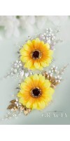 CALLI Rustic Headpiece Be the Sun of Your Big Day - Autumn Wedding!
