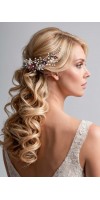 CALYPSO Burgundy & Navy Blue Sakura Hair Comb – Elegant Floral Bridal Hairpiece CALYPSO Burgundy & Navy Blue Sakura Hair Comb – Elegant Floral Bridal Hairpiece