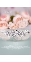 EIRENE Silver leaf wedding hair comb bridal leaf headpiece EIRENE Silver leaf wedding hair comb bridal leaf headpiece