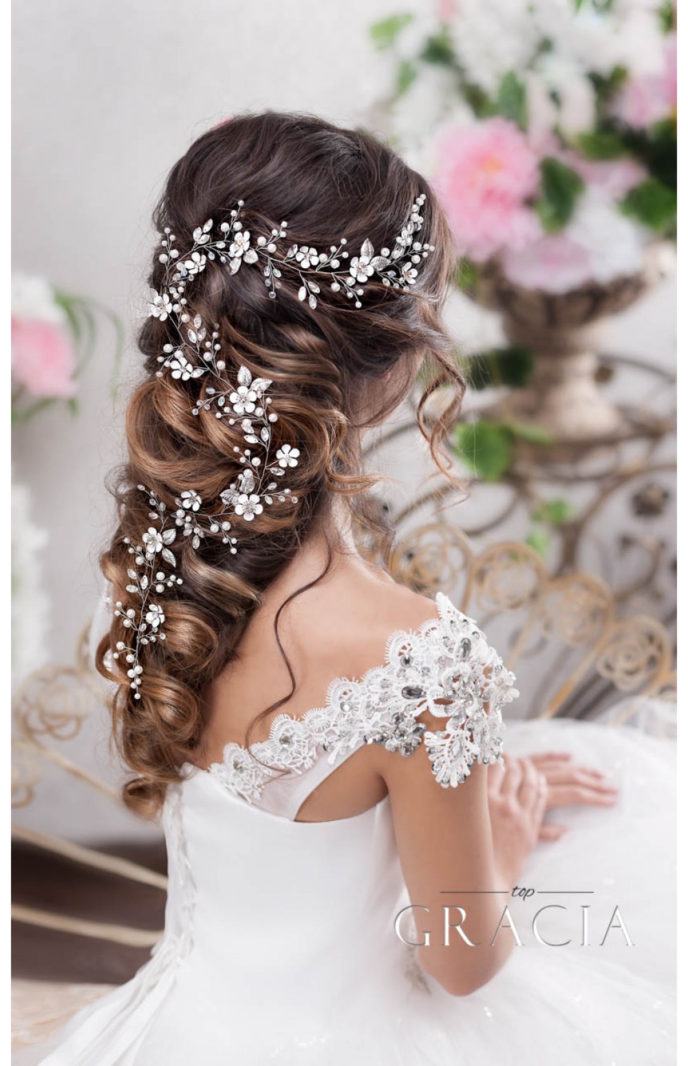 Wedding Hair Accessories Crystal Bridal 