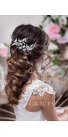 GLYKERIA Crystal Flower Hair Pins Wedding Hairpins Bobby Pins