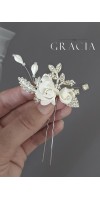 KIRA Rose Wedding Hairpiece KIRA Rose Wedding Hairpiece