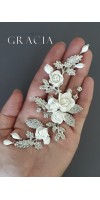 KIRA Rose Wedding Hairpiece KIRA Rose Wedding Hairpiece