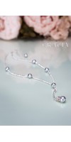 LENA Mother's Day Gift Gray Pearl Earrings Necklace - Jewelry Set LENA Mother's Day Gift Gray Pearl Earrings Necklace - Jewelry Set