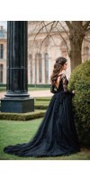 LEXIS Gothic Wedding Black Headband LEXIS Gothic Wedding Black Headband