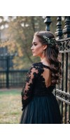 LEXIS Gothic Wedding Black Headband LEXIS Gothic Wedding Black Headband