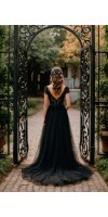LEXIS Gothic Wedding Black Headband LEXIS Gothic Wedding Black Headband