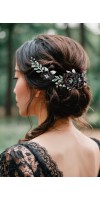 LEXIS Gothic Wedding Black Headband LEXIS Gothic Wedding Black Headband