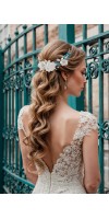 LEXIS Turquoise Bride Comb – Mint Vine Hairpiece for Turquoise Wedding LEXIS Turquoise Bride Comb – Mint Vine Hairpiece for Turquoise Wedding