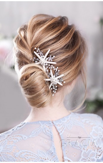 MARI Starfish Hairpiece for Original Beach Brides