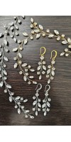 NEMESIS Crystal Wedding Hair Vine – Elegant Bridal Hair Accessory NEMESIS Crystal Wedding Hair Vine – Elegant Bridal Hair Accessory