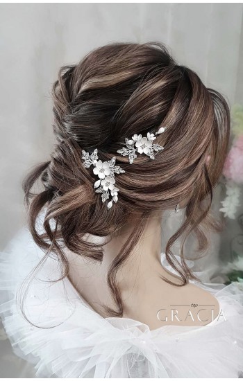 SAKURA Hair Pins for Wedding or Prom