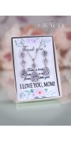 TANIS Mother of The Bride Groom Crystal Jewelry Set Gift