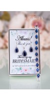 VASILIKI Sapphire Navy Blue Earrings Bridesmaid Gift September Birthstone Jewelry VASILIKI Sapphire Navy Blue Earrings Bridesmaid Gift September Birthstone Jewelry