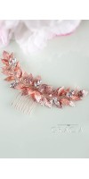 VERA Grecian Silver Leaf Bridal Hair Comb - Laurel Goddess headpiece VERA Grecian Silver Leaf Bridal Hair Comb - Laurel Goddess headpiece