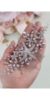 XENE Starfish Bridal Hair Comb for a Grandiose Beach Wedding Look XENE Starfish Bridal Hair Comb for a Grandiose Beach Wedding Look