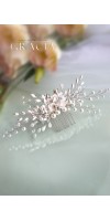 ALEXA bridal hair comb pearl wedding comb