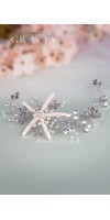 DESPOINA Starfish headband For Destination Wedding - beach wedding hair starfish accessories