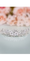 BERENIKE Flower Bridal Headpiece With Crystals BERENIKE Flower Bridal Headpiece With Crystals