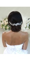 BERENIKE Flower Bridal Headpiece With Crystals BERENIKE Flower Bridal Headpiece With Crystals