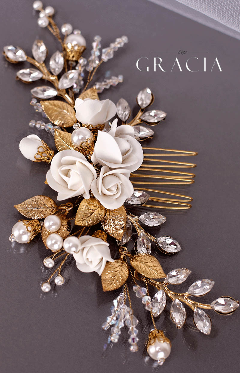 silver_gold_floral_bridal_hair_comb_for_wedding