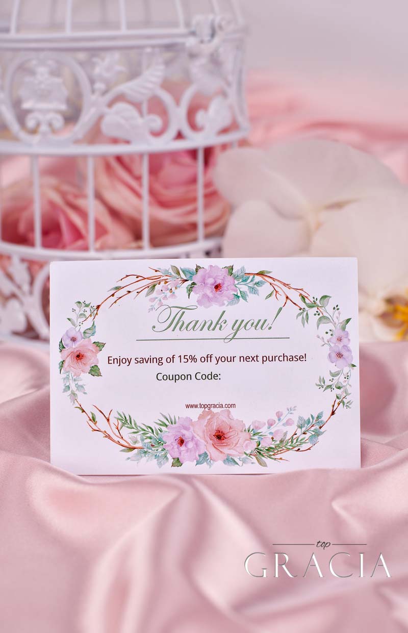 Thank you card