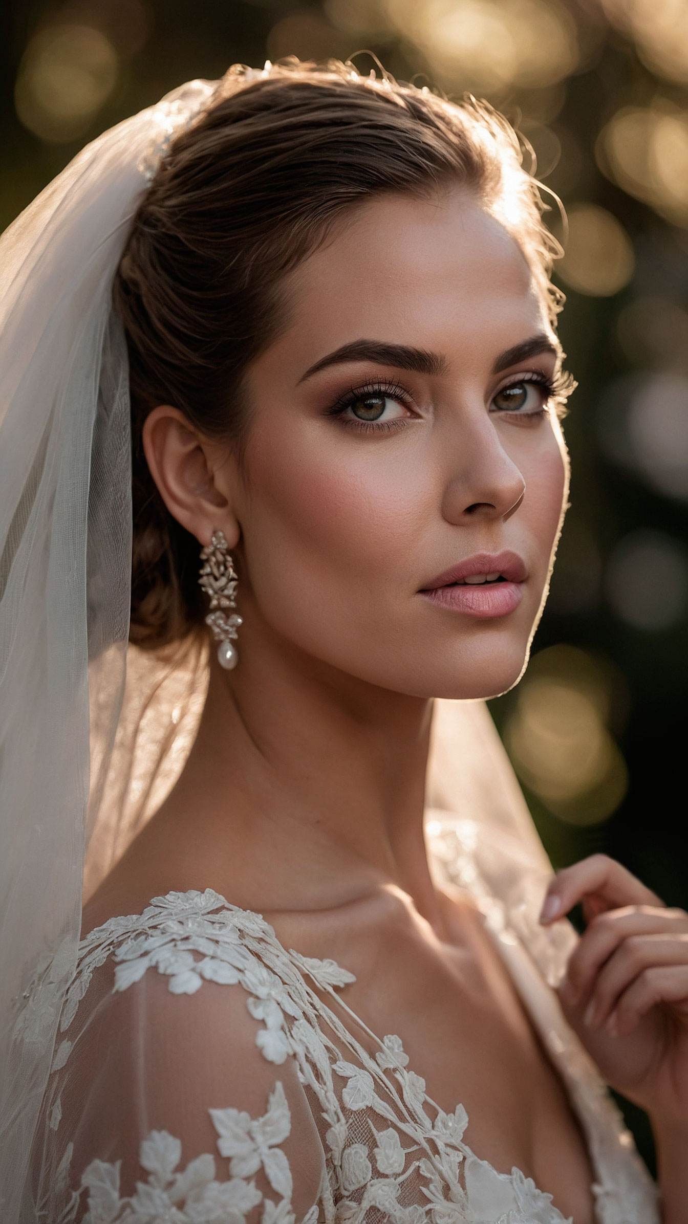 Soft pastel pink bridal makeup for blush wedding