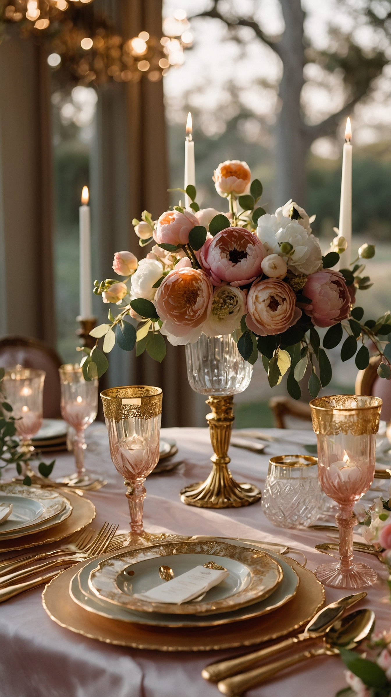 Blush Floral Arrangements__