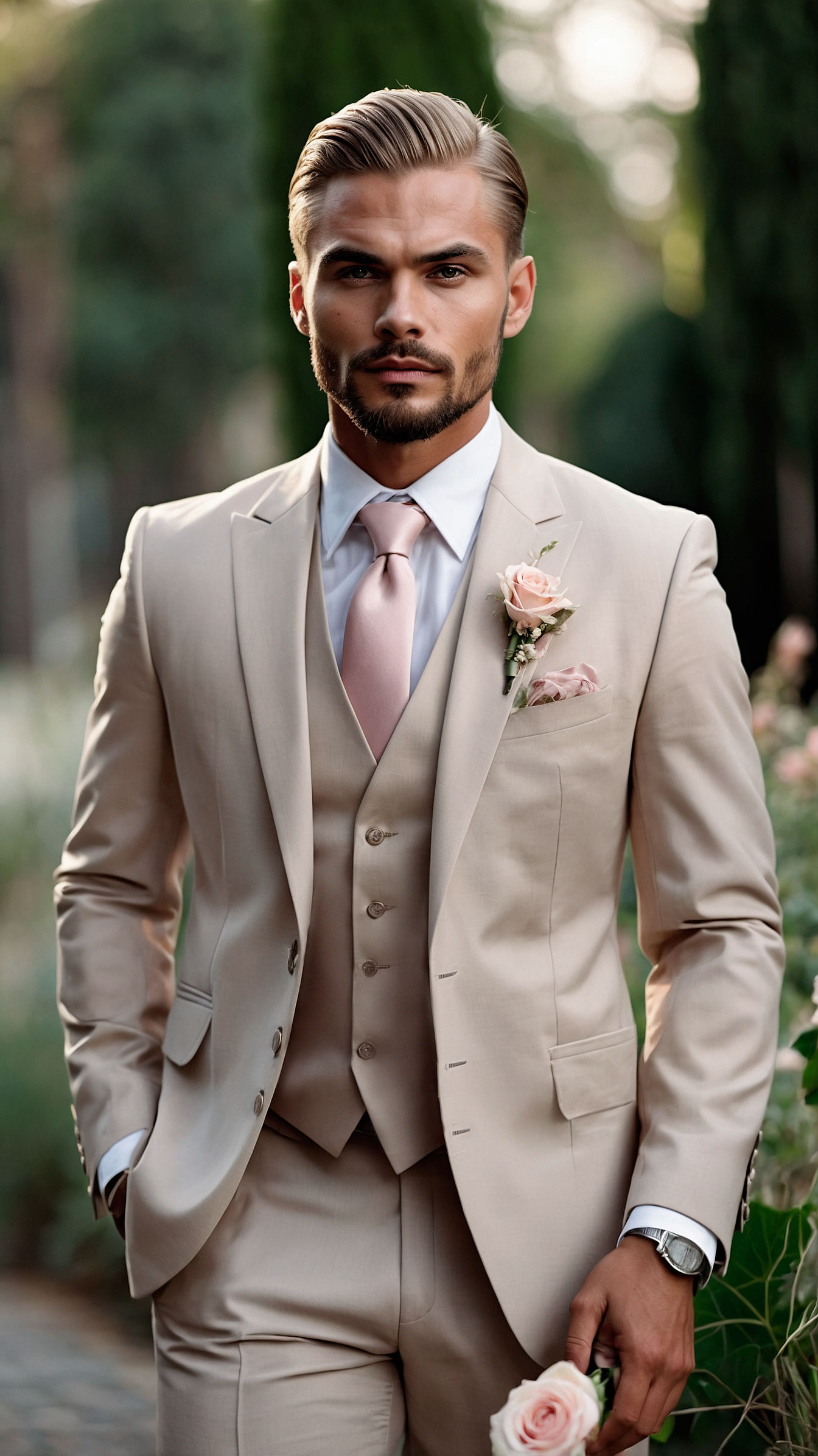 Blush_Groom's Attire