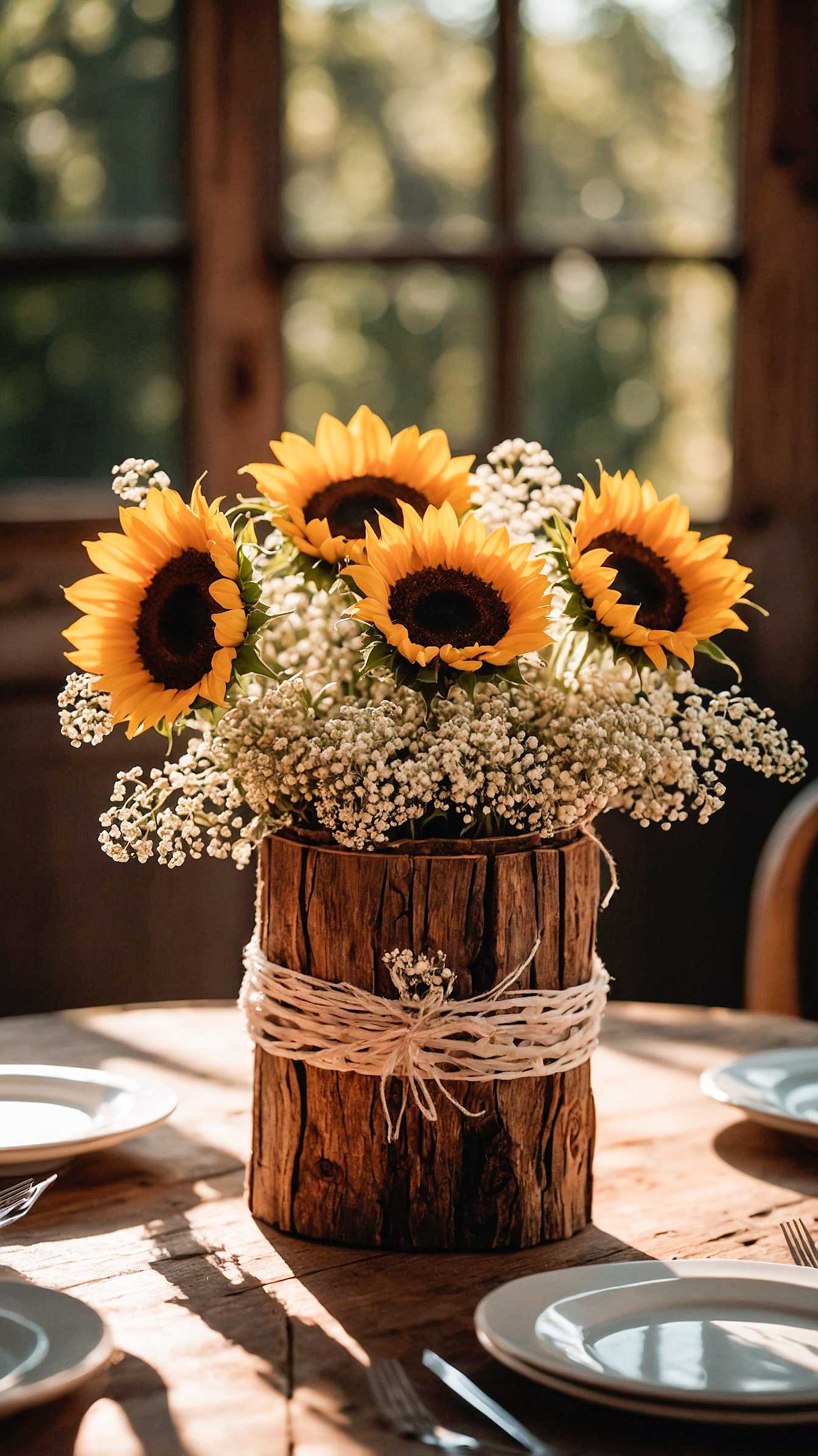 Sunflower-wedding-centerpieces