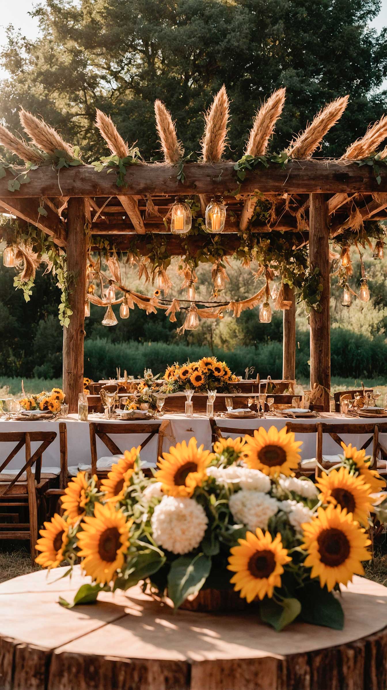 Sunflower-wedding-decorations