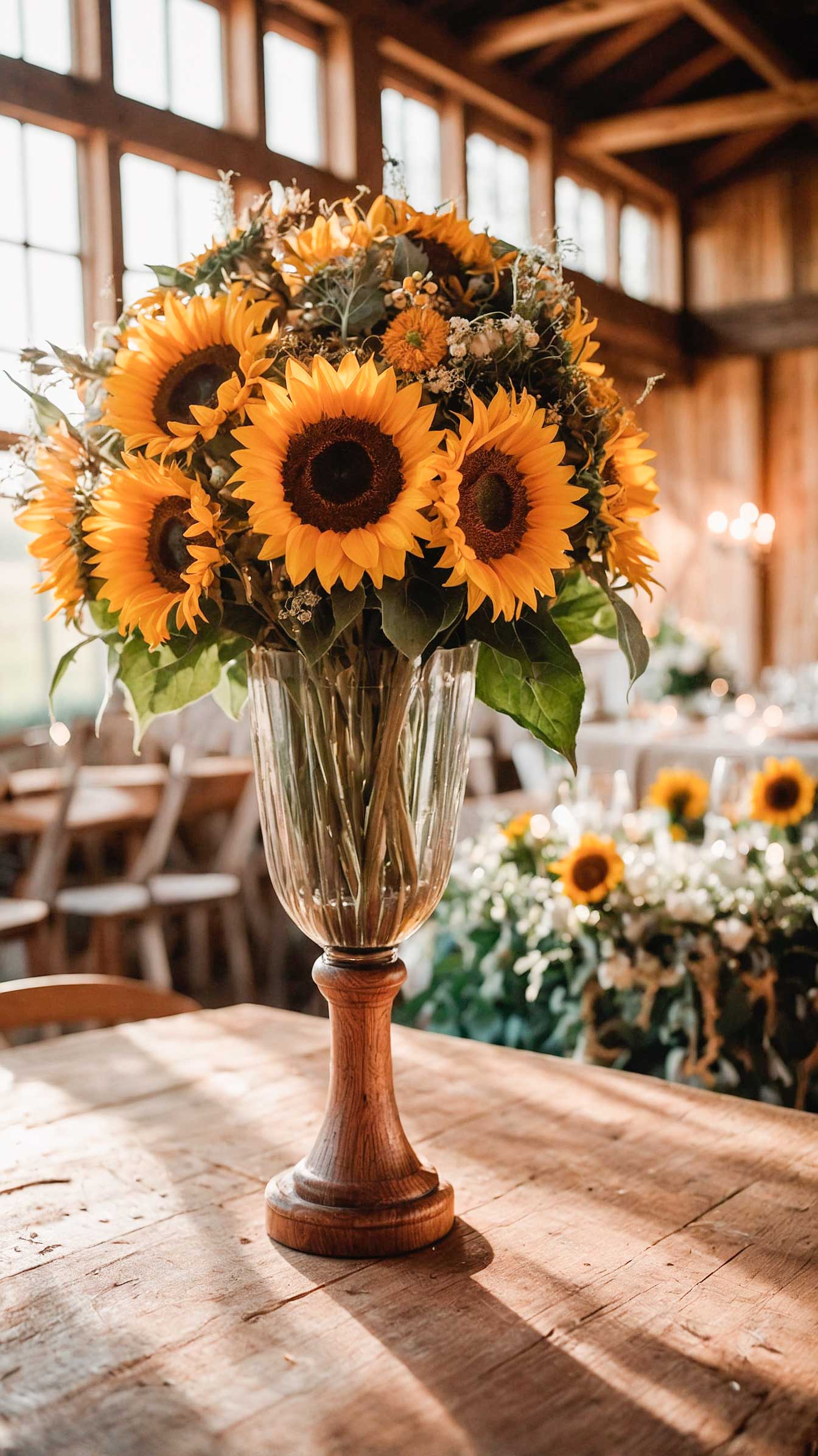 Sunflower-wedding-decorations