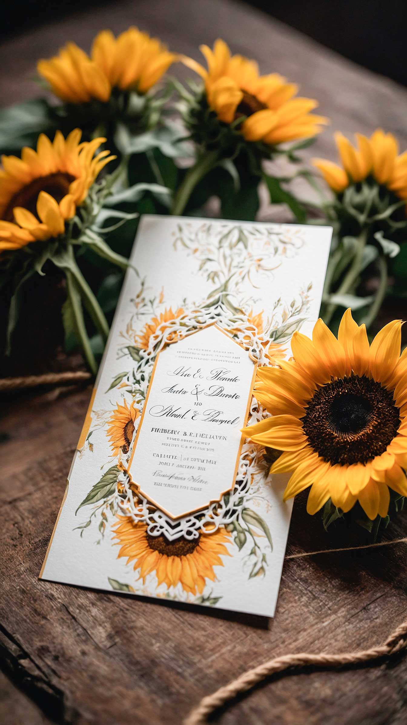 Sunflower-wedding-invitations