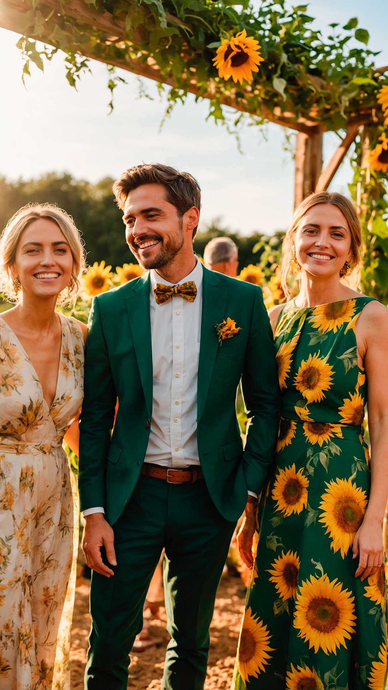 sunflower-wedding-bridesmaid