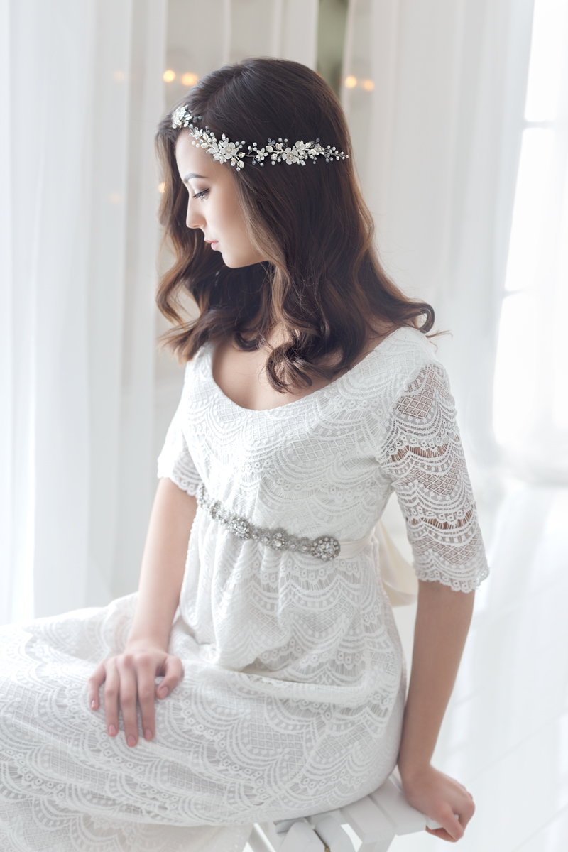 floral wedding hair accessories