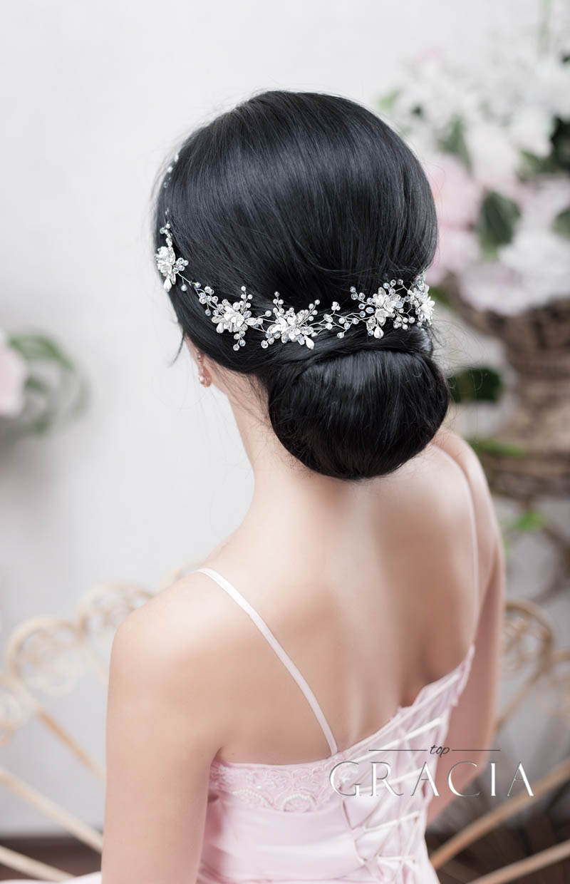 bridal hair vine